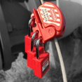 thumbnail image 4 of shiyou-Red Safety Padlock, Loto Lockout Tagout Safety Padlock (2 Locks, 2 Keys Per Lock) -P38S, 4 of 4