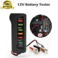 thumbnail image 1 of Discount Qaailabf Car 12V Digital Battery Alternator Tester 6 LED Lights Display Diagnostic Tool, 1 of 9