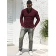 thumbnail image 4 of Playera Polo Casual Moda Para Hombre Slim Fit Manga Largo, 4 of 6