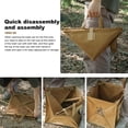 thumbnail image 4 of Camping Barbage CAN Bags Desecho Césped Y Cesta Ropa Sucia Plegable 60 L Portable Reutilizable Con para BBQ Picnic Senderismo, 4 of 9