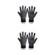thumbnail image 4 of Soidarity 1 par de guantes antideslizantes portátiles a prueba de viento guantes impermeables bicicletas accesorios de ciclismo al aire libre Gris METRO 2piezas, 4 of 6