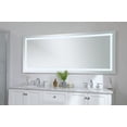 thumbnail image 4 of Helios 30in x 72in Hardwired LED mirror with touch sensor and color changing temperature 3000K/4200K/6400K, 4 of 7