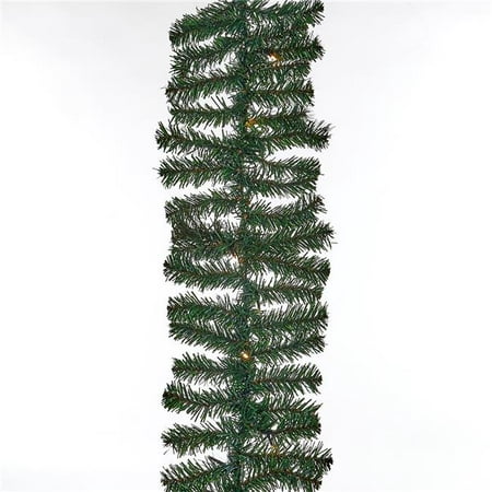 UPC 086131515194 product image for Kurt Adler 12-Foot Green Christmas Garland With 60 Warm White LED Lights | upcitemdb.com