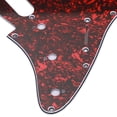 thumbnail image 4 of SSS de 3 Capas Orificios para Caparazón de Tortuga Roja de Repuesto de Straocaster shamjiam Golpeador para guitarra, 4 of 8