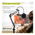 thumbnail image 4 of Soporte para micrófono Knox Gear Boom Arm para podcasts, color negro, 4 of 9