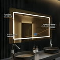 thumbnail image 5 of Lexora LC4836LEDM 36 x 48 in. Caldona LED Mirror with Defogger, 5 of 6