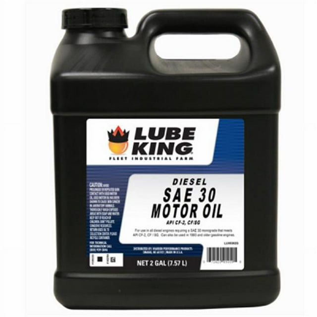 Lube King LU05302G Huile pour Moteur Diesel 30W - 2 Gallons