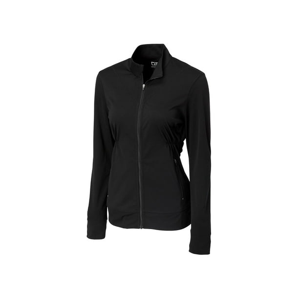 Cutter & Buck Cutter & Buck Women's CB DryTec Bold Full Zip, Black