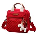 thumbnail image 1 of Diaper Bag Multi-Function Waterproof Travel Backpack Nappy Bags for Baby Care - Large Capacity, Stylish and Durable, Red, 1 of 5