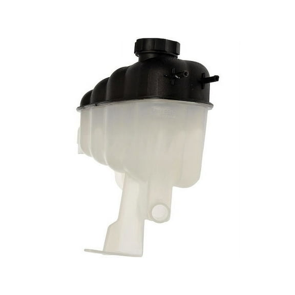 Front Radiator Coolant Overflow Expansion Tank with Cap - Compatible with 2014 - 2019 Chevy Silverado 1500 2015 2016 2017 2018