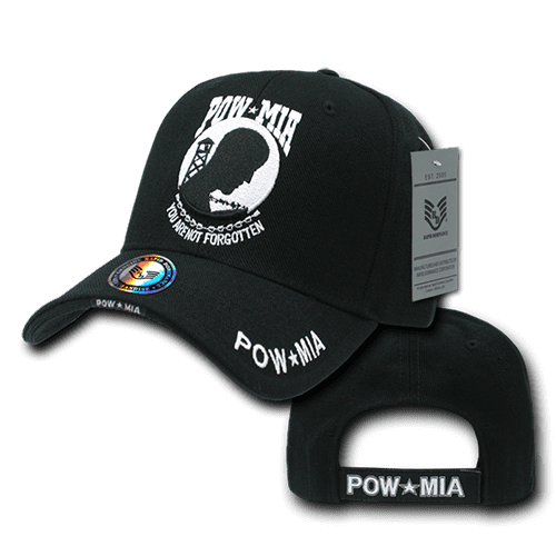 POW MIA You are Not Forgotten Adjustable Denim Hats