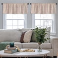 thumbnail image 5 of LALILO Kitchen Curtain Valance Oriental Digital Art Mountain Rod Pocket Window Curtain 52"x 18" Set of 2, 5 of 7