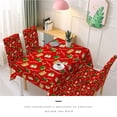 thumbnail image 4 of Mantel con temática navideña Cubierta de mesa de comedor Fiesta en casa de vacaciones Mantel impreso, Caja de regalo Speravity HA8993-06B, 4 of 6
