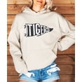 thumbnail image 6 of Tigers Pennant Flag Hoodie for Women Men & Teens Distressed School Spirit Game Day Sweatshirt Sand Hoodie Medium, 6 of 8