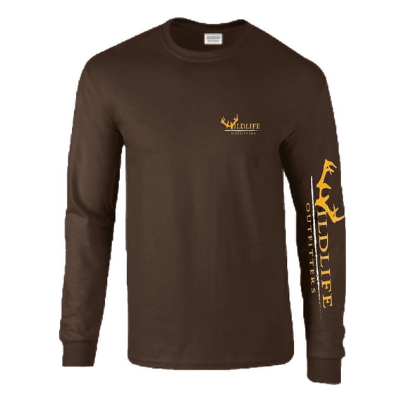 Cotton Long Sleeve Dark Chocolate