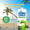 thumbnail image 6 of HYDRO COCO 100% Coconut Water, No Added Sugar, Fat Free, 33.8 oz (Pack of 12), 6 of 6