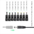 thumbnail image 5 of Kit de Cable de Alimentación USB A CC Universal con 8 Adaptadores: Ideal para Enrutadores, Lámparas Lunares, Luces LED, Parlantes y Más, 5 of 5