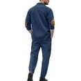 thumbnail image 3 of Men's Tracksuits 2 Piece Sets Outfits For Men Sweatsuits Long Sleeve Crewneck Pullover Active Jogging Sportswear Workout Sports Set Sportswear, 3 of 8