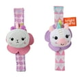thumbnail image 2 of Bright Starts Rattle & Teethe Wrist Pals Toy - Unicorn & Llama, 2 of 6