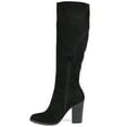 thumbnail image 2 of Journee Womens Kyllie Wide Calf Stacked Heel Knee High Boots, 2 of 9