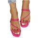 thumbnail image 4 of Sandalias planas de dos usos con tiras cruzadas de moda Wmkox8yii ytu10647, 4 of 4