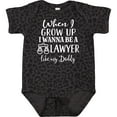 thumbnail image 3 of Inktastic Future Lawyer Like Daddy Boys or Girls Baby Bodysuit, 3 of 5