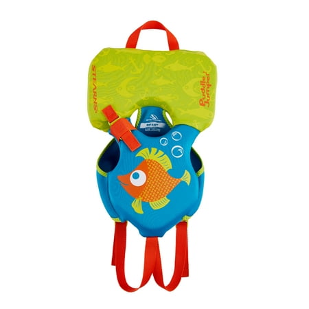 Puddle Jumper Kids Hydroprene Life Vest for Infants Under 30 Pounds, Orange