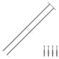 thumbnail image 1 of Adjustable Security Grille for Windows with 2 Crossbars 1000-1500 mm, 1 of 3