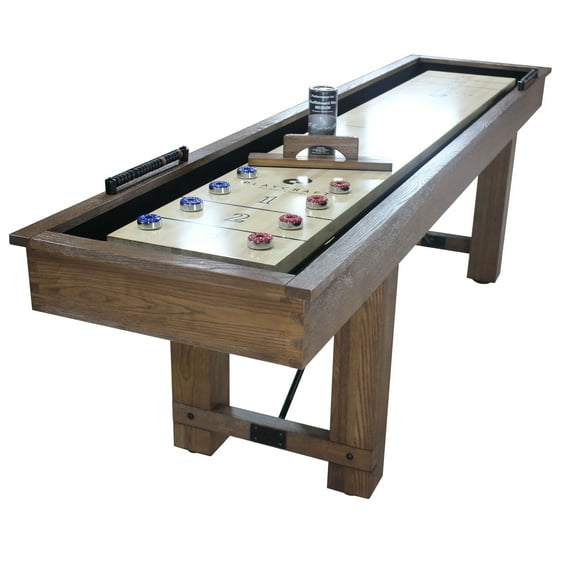 Playcraft Montauk Pecan 9' Shuffleboard Table