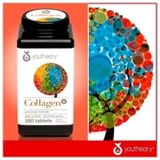youtheory Collagen Advanced Formula 390 tablets Type 1,2,3 with 18 Amino Acids