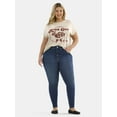 thumbnail image 2 of Terra & Sky Women's Plus Ride Out West Graphic Tee, Sizes 0X-5X, 2 of 5