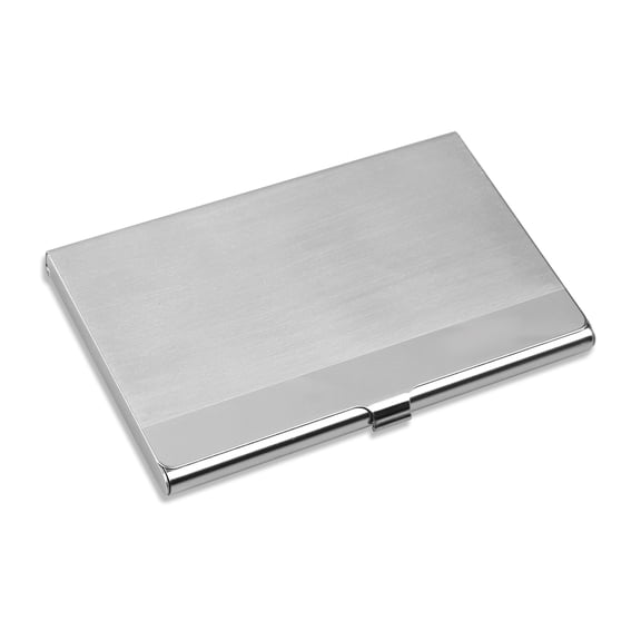 HONMEET Portable Stainless Steel Business Card Holder Carrier, , and Compact 1 Set for Professionals