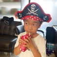 thumbnail image 2 of Sombreros de fiesta de pirata de papel para Halloween (paquete de 24)Sombrero de papel para niños pequeños con tema pirata Sombrero de pirata, 2 of 3