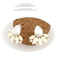 thumbnail image 1 of Pendientes de Hojas Brillantes Xihbxyly para Damas Color Beige, 1 of 3