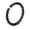 Black, variant on 1PC Nostril Earring Fake Piercing Nose Ring Clip Cuff Fashion Delicate Jewelry Women Ring-Silver-8mm