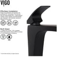 thumbnail image 6 of VIGO Gray Onyx Glass Vessel Sink and Blackstonian Faucet Set in Matte Black Finish, 6 of 7