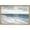 BASE09-2105-WASH-FO09, variant on PixonSign Framed Canvas Print Wall Art Blue Ocean Waves Along Beach Shore Nature Wilderness Photography Realism Contemporary Scenic Dramatic Blue for Living Room, Bedroom, Office - 16"x24" Natural