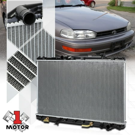 1990 Toyota Tercel Radiator - Aluminum Core Radiator OE Replacement for 92-96 Toyota Camry 2.2 Auto dpi-1318 93 94 95