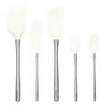 thumbnail image 6 of Tovolo Flex-Core Spatula Stainless Steel Handled Set (Set of 5) - White, 6 of 6
