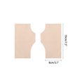 thumbnail image 2 of INSPIRE CHIC Fingerless Fleece Gloves Lightweight Warm Wrist Cover Short Arm Warmers One Size Beige, 2 of 6