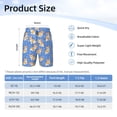 thumbnail image 4 of Cauagu Kawaii Corgi Print Swim Trunks for Men,Youth Boys Swim Shorts Compression Liner Beach Shorts Boys' Swimming Shorts 7-20 Years Bathing Suit-Medium, 4 of 7