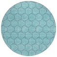 thumbnail image 2 of Addison Rugs Chantille Indoor/Outdoor Transitional Geometric Teal Washable Round Rug, 8' x 8', 2 of 6