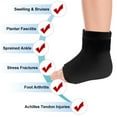 thumbnail image 2 of EIMELI Ankle Ice Pack Wrap for Swelling Plantar Fasciitis Relief | Reusable Gel Cold/Hot Compression Brace | 360° Coverage for Injuries | One-Size Adjustable | Foot  Ankle  Heel | 1 Pack, 2 of 8