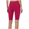 thumbnail image 3 of Levmjia Womens Shorts Plus Size Summer Fashion Yoga Leggings Fitness Running Gym Ladies Solid Sports Active Pants, 3 of 4