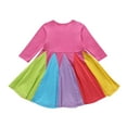 thumbnail image 3 of Mistaha Robe Arc-en-Ciel pour Filles Robe de Princesse OP Rose, 3 of 8