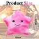 thumbnail image 5 of Almohada de Peluche en Forma de Estrella con Luz LED Rosa KAHEAUM, 5 of 7
