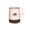 Beige, variant on Fareti Portable Coffee Mug, Hollowed-out handle with hanging hole, High-Grade PP Material Nons-Toxics and Tasteless, 12.5x9cm