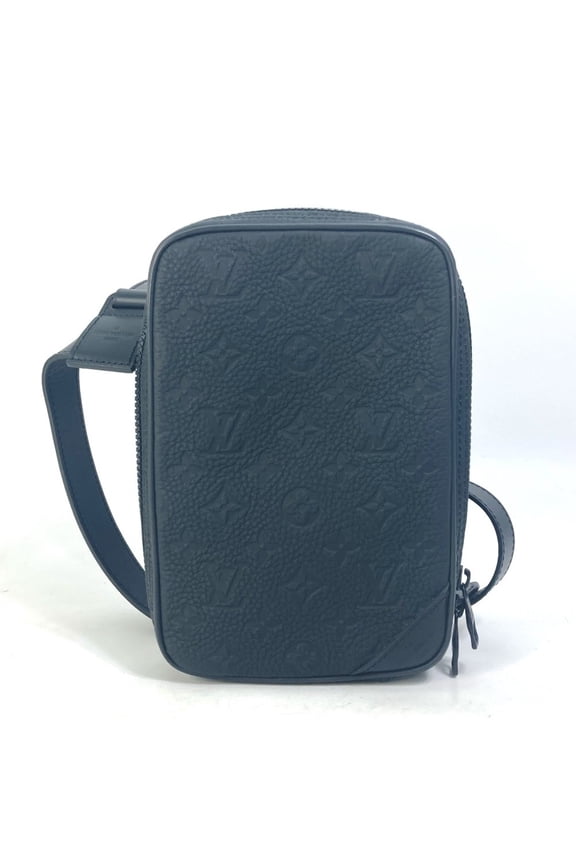 Pre-Owned LOUIS VUITTON M53298 Monogram Utility Side Bag, Crossbody Shoulder Taurillon, Men's,...