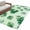 Green, variant on Eucalyptus Leaves Area Rugs 3'x5', Washable Small Throw Rugs for Living Room Bedroom, Sage Green Weeping Leaf Plants Spring Indoor Outdoor Rug Non-Slip Low Pile Carpet Runner Reversible Floor Mats