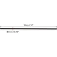 thumbnail image 2 of PATIKIL 30CM/12Inch Reed Diffuser Stick, 50 Pack Fiber Aroma Fragrance Refill Sticks Replacement with PET Bottle for Home Office Hotel Party Wedding, Black, 2 of 7